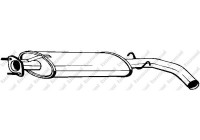 Silencieux central 115-809 Bosal
