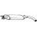 Silencieux central 115-809 Bosal