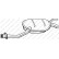 Silencieux central 175-123 Bosal