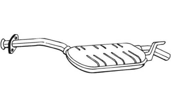 Silencieux central 175-175 Bosal, Image 2
