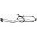 Silencieux central 177-179 Bosal