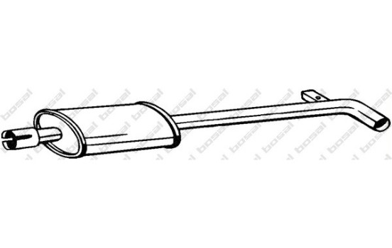 Silencieux central 200-019 Bosal