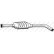 Silencieux central 200-303 Bosal