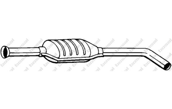 Silencieux central 200-303 Bosal