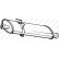Silencieux central 200-825 Bosal