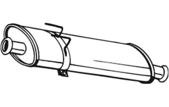Silencieux central 200-825 Bosal, Image 2