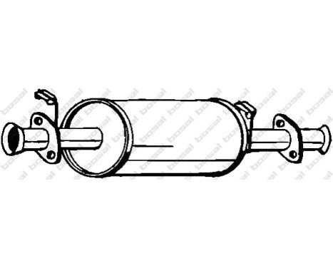 Silencieux central 210-817 Bosal