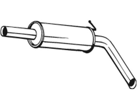 Silencieux central 220-107 Bosal