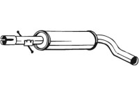 Silencieux central 220-663 Bosal