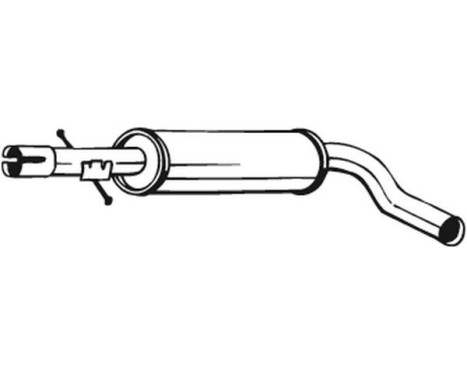 Silencieux central 220-663 Bosal