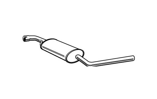 Silencieux central 22207 Walker