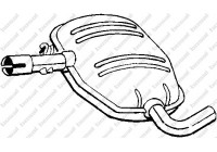 Silencieux central 227-069 Bosal