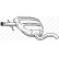 Silencieux central 233-245 Bosal