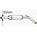 Silencieux central 233-395 Bosal