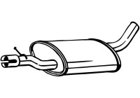 Silencieux central 233-545 Bosal