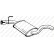 Silencieux central 233-687 Bosal