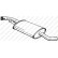 Silencieux central 233-741 Bosal