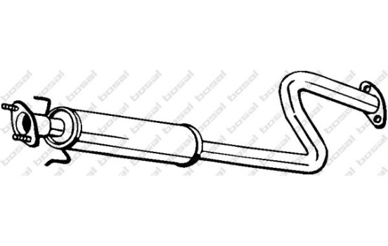 Silencieux central 278-111 Bosal