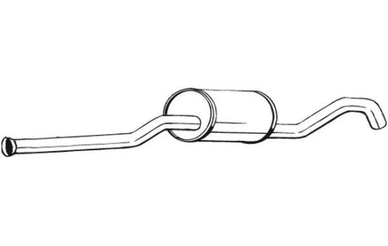 Silencieux central 278-193 Bosal, Image 2