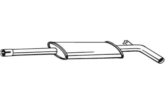 Silencieux central 278-411 Bosal, Image 2