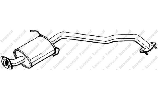 Silencieux central 278-441 Bosal, Image 2