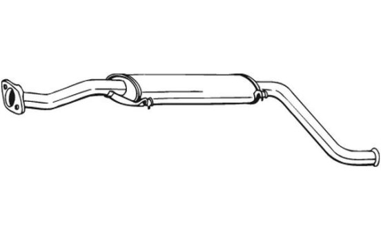 Silencieux central 278-791 Bosal, Image 2