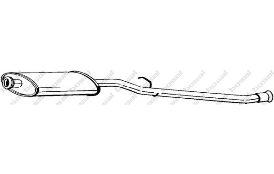 Silencieux central 278-855 Bosal