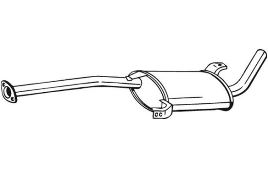 Silencieux central 279-125 Bosal, Image 2