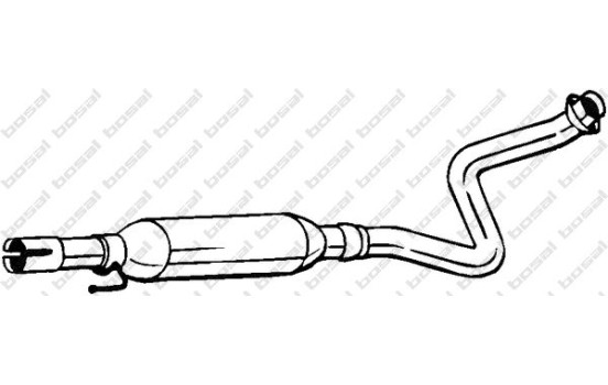 Silencieux central 279-183 Bosal