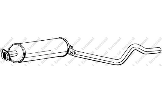 Silencieux central 280-067 Bosal, Image 2