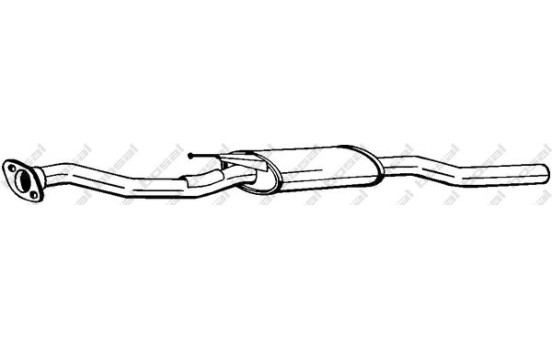 Silencieux central 280-093 Bosal, Image 2