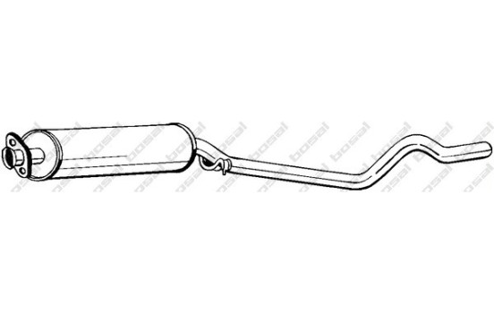 Silencieux central 280-153 Bosal