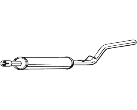 Silencieux central 280-165 Bosal