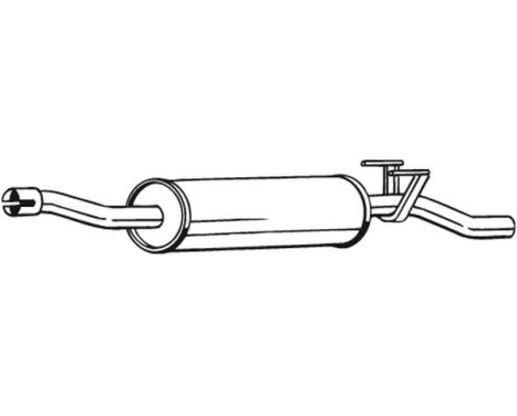 Silencieux central 280-171 Bosal