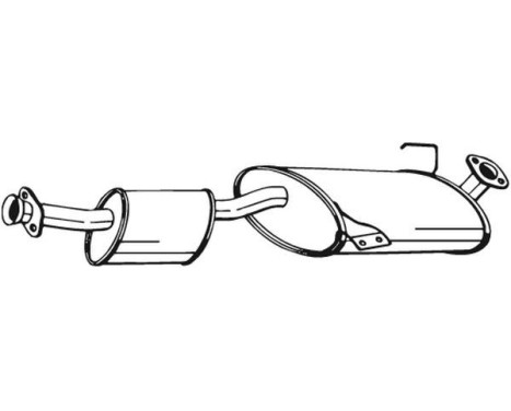 Silencieux central 280-233 Bosal