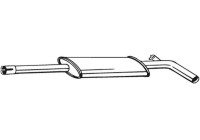 Silencieux central 280-279 Bosal