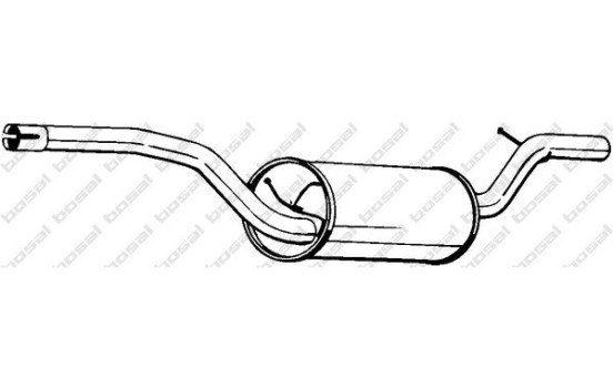 Silencieux central 280-361 Bosal