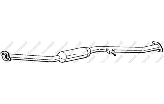 Silencieux central 280-925 Bosal