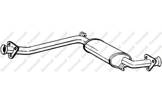 Silencieux central 281-125 Bosal