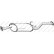 Silencieux central 281-261 Bosal