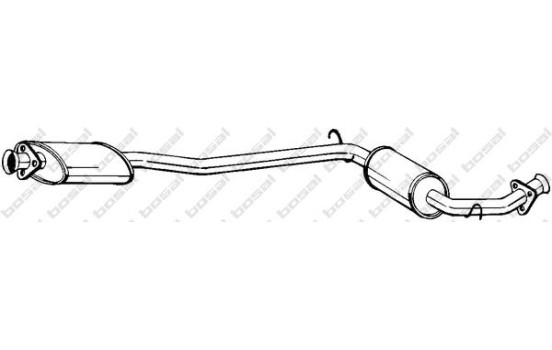 Silencieux central 281-339 Bosal, Image 2