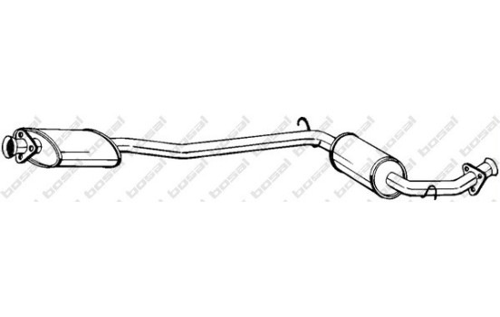 Silencieux central 281-339 Bosal