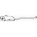 Silencieux central 281-379 Bosal