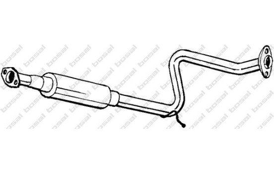 Silencieux central 281-393 Bosal, Image 2