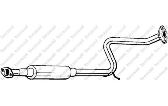 Silencieux central 281-393 Bosal