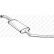 Silencieux central 281-475 Bosal