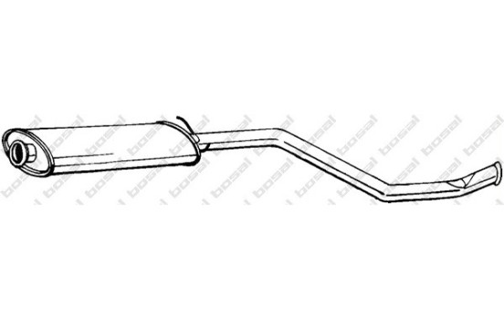 Silencieux central 281-665 Bosal