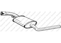 Silencieux central 281-891 Bosal