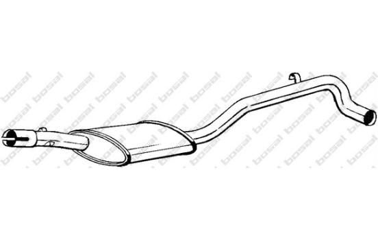 Silencieux central 281-915 Bosal