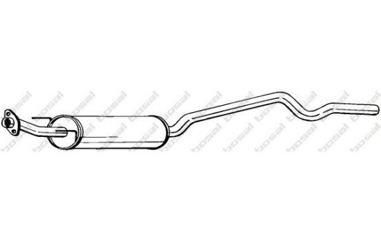 Silencieux central 282-315 Bosal